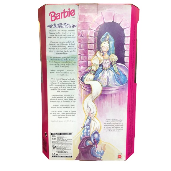 Vintage Rapunzel Barbie Doll 1994 New - Picture 6 of 11